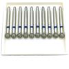 10pcs/set Dental Diamond Burs Drill Dental Burs Dia-burs Medium FG 1.6M for High Speed Handpiece BR-23
