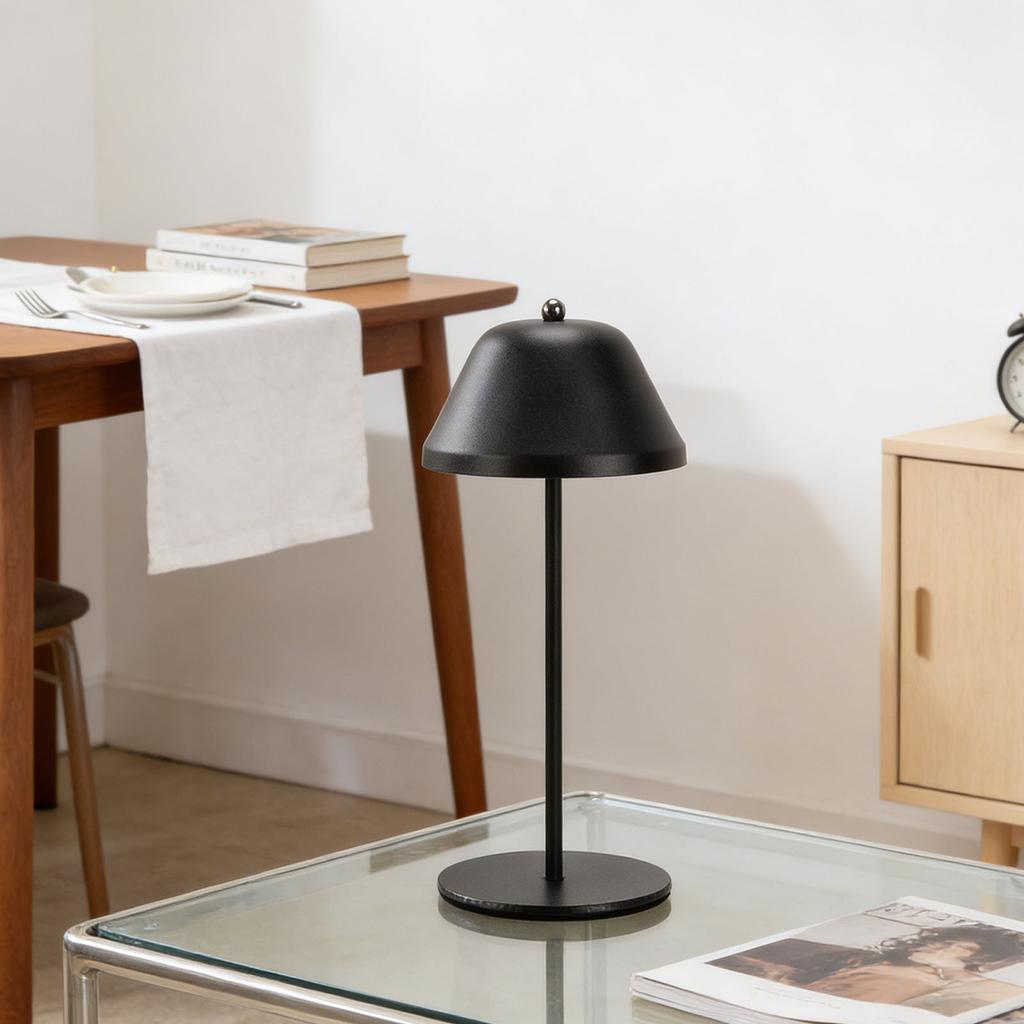 Cordless Table Lamp Dimmable USB Powered Eye Care Bedside Table Lamp for Bar Home Decor