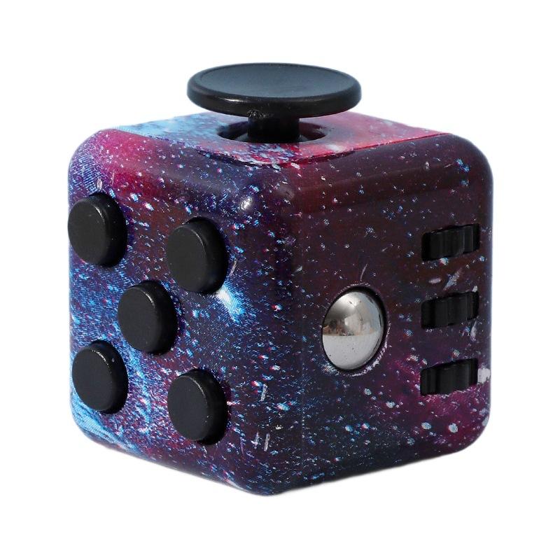 ADHD Autism Mini Decompression Anti Stress Relief Magic Finger Dice Fidget Cube Sensory Toys Kids Adults Decompression Vent Set