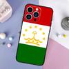 Tajikistan Flag Phone Case For iPhone 16 15 14 12 11 13 Pro Max Mini Plus X XS Max XR Back Cover