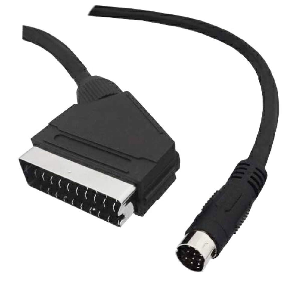 

3A Company RGB Cable for Sega 21-Pin Saturn, 1.5m, 3A-XRGB21-SS чорний