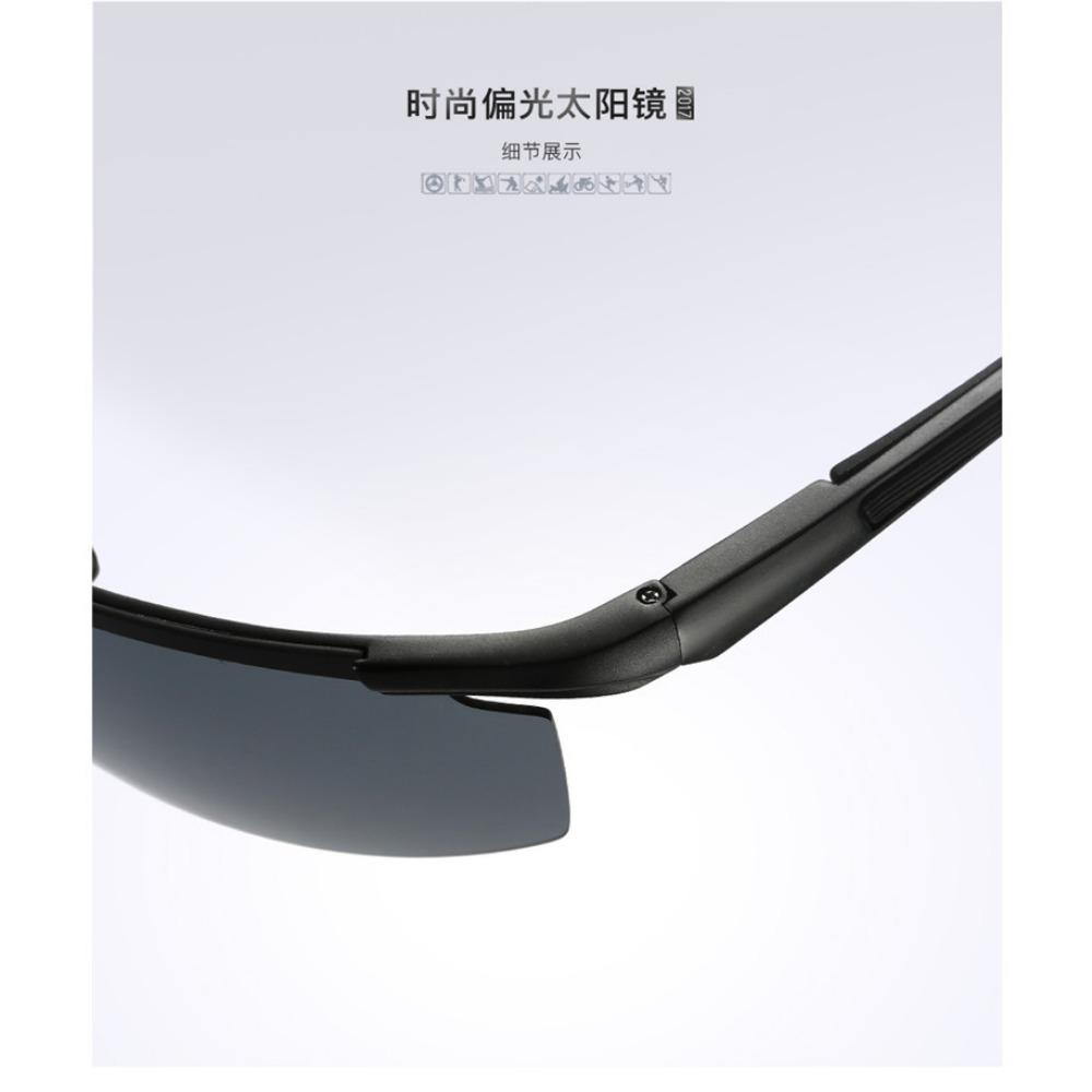 aoron Polarized Sunglasses Night Vision Aluminum Magnesium Cycling Glasses Glasses