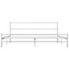 White Metal Bed Frame 160*200 cm