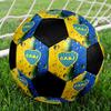 1pc Boca Juniors Soccer Ball Size 5 Indoor Soccer Ball Fashion Colorful Backyard Game - Great For Sports Fans Gift HE11