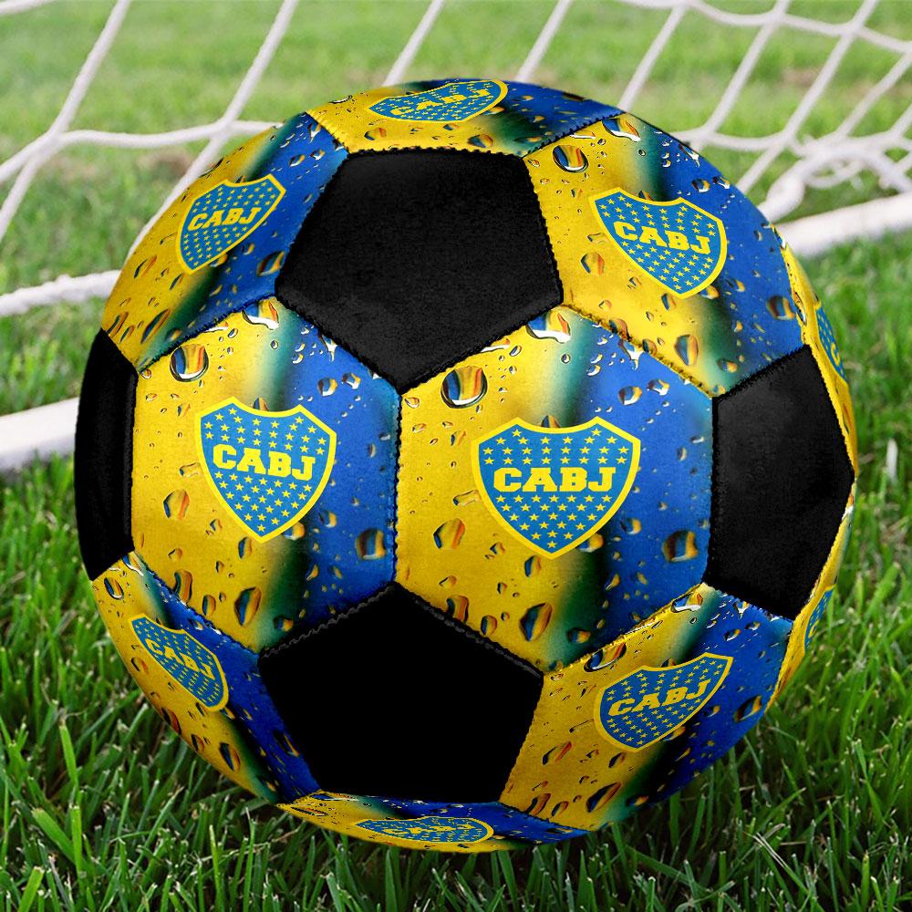 1pc Boca Juniors Soccer Ball Size 5 Indoor Soccer Ball Fashion Colorful Backyard Game - Great For Sports Fans Gift HE11