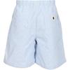 Carhartt WIP Striped Elastic Waist Casual Shorts Women Shorts Light-Blue I0345542RB-XX
