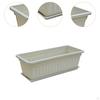 17 Inch Flower Planter Box with Tray for Home Decor And Garden Plants
