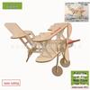 3D Wooden DIY Puzzle Toy - Laser Cut, 2 Pieces