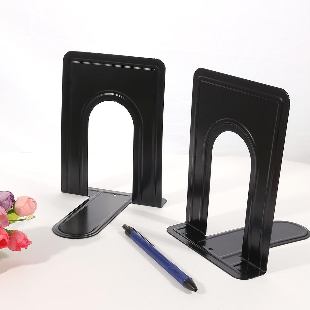 Tree Shadow Skull Metal Bookends - Student Reading Supplies, Retro Hollow Design