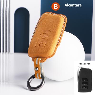 2 3 4 Buttons Suede Car Key Case Cover Shell For For Lexus Nx Is Rx Es Gx Lx Ls Ux Gs 200 260 300 350 Nx200 Nx300 Rx350 Es300