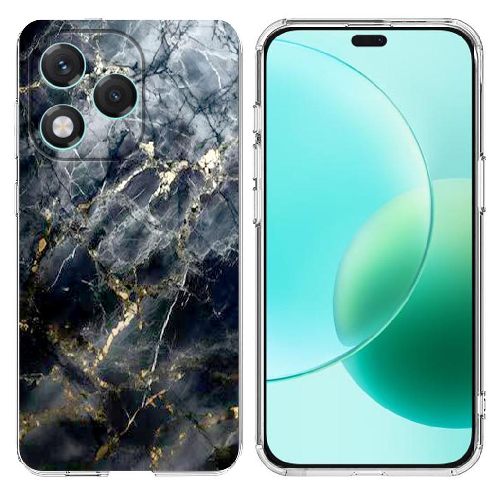 Pro Honor 400 Lite 5G Pouzdro Mramorový Vzor Potisk Měkký TPU Kryt na Telefon