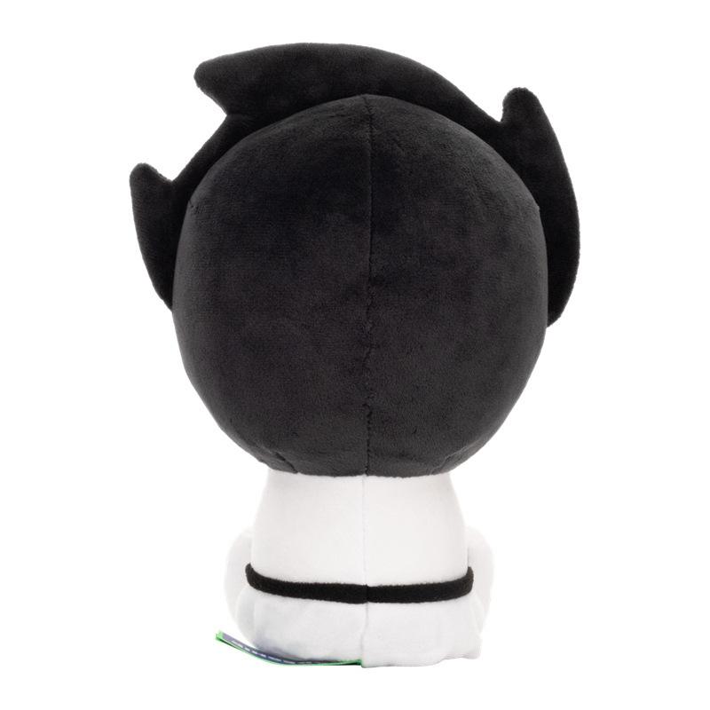 Lindo Peluche de John Egbert de Homestuck Lindo Personaje Sentado Muñeco Relleno Felpa Suave con Estampado de Fantasma Verde Decoración para Sofá del Hogar Regalo para Fans de Juegos y Cómics