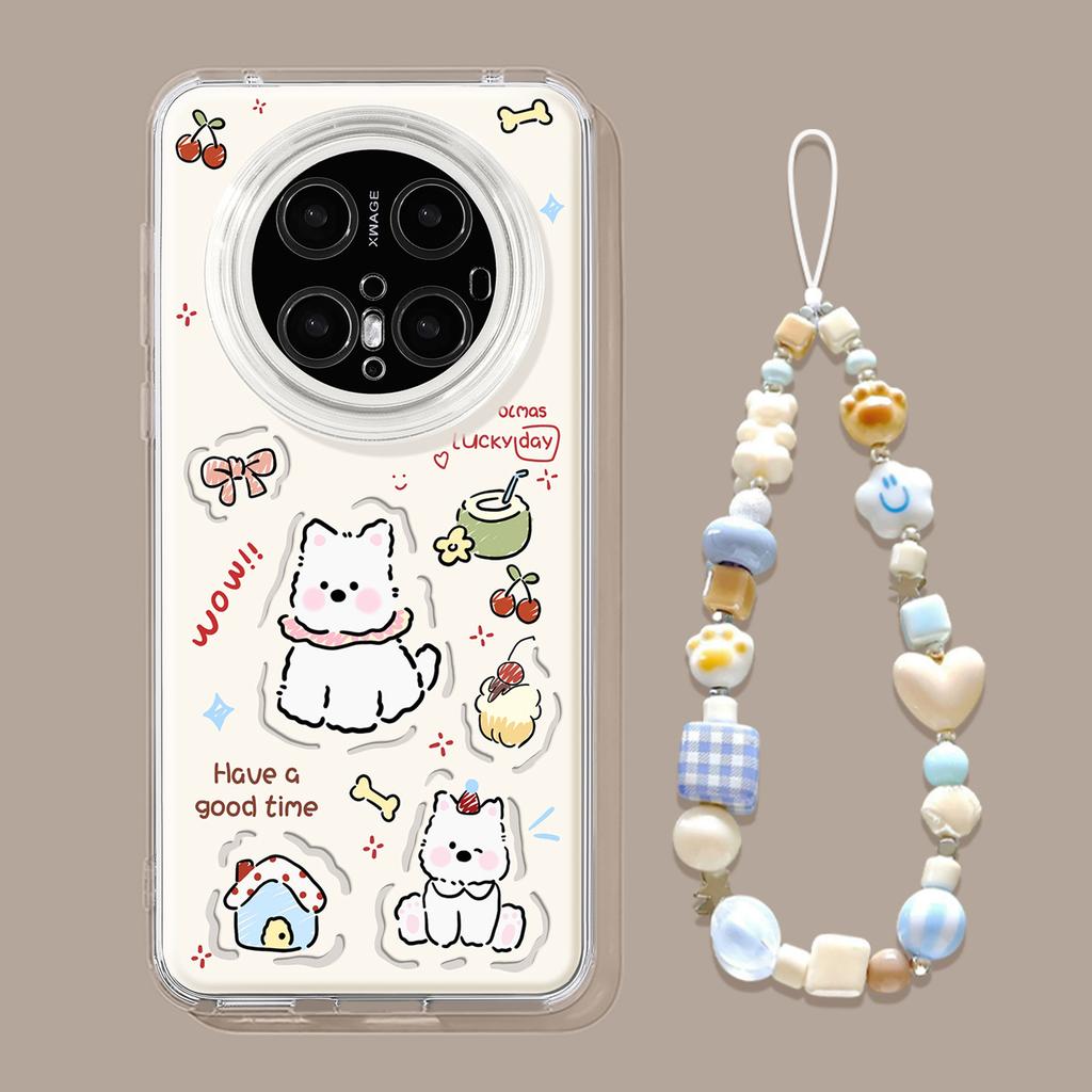 Dear West Highland, suitable for Huawei MATE70 new 60 silicone 50pro cartoon 40E30 cute mobile phone case.