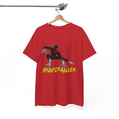 Camiseta Unisex Pesada de Algodón Nightcrawler, Camiseta de Superhéroe, Ropa Casual, Regalo