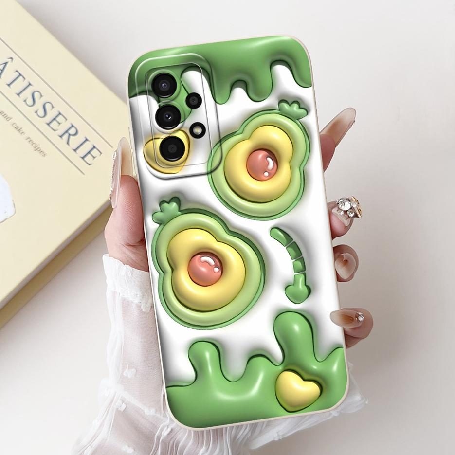 For Samsung Galaxy A23 Case SM-A235F Fashion Candy Painted Cover Full Protection Phone Case For Samsung A23 5G A236B Soft Fundas