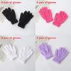 Simple Solid Color Adult And Children Winter Warm And Windproof Plush Gloves For Winter Outdoor Activities
