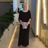 Satin Blouse And Wide Leg Pants Set With Sequin Embellishments For Casual Women