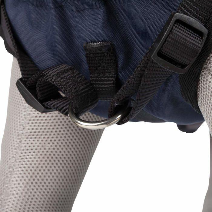 Cape avec harnais pour chien - TRIXIE - Imperméable - Réglable - Réfléchissant - 38x38 cm - XS 30 cm - Bleu