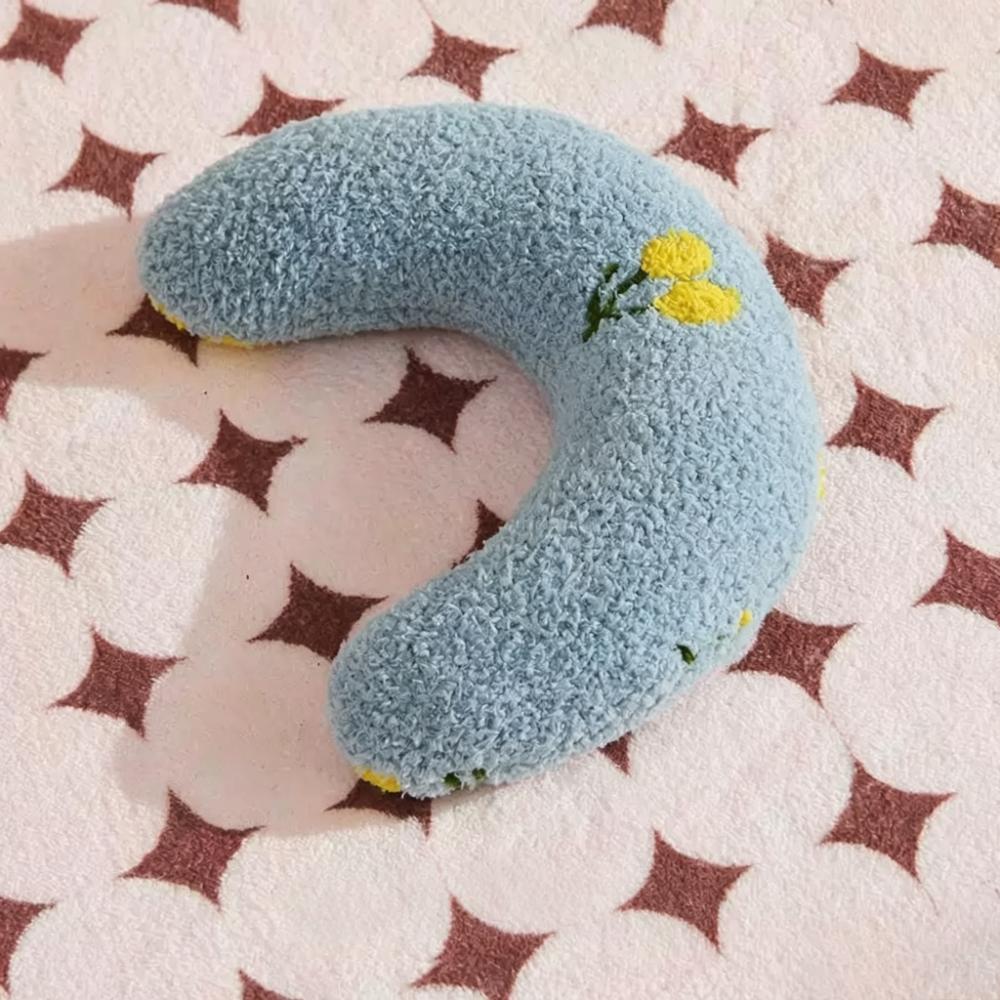 Neck Support Cat Toy Pillow U-Shaped Pet Pillow New Cat Sleeping Mat Dog Resting