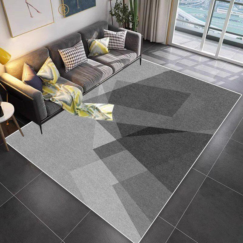 

Роскошный Геометрический Диван Нескользящие Ковры Декорация Дома Современный Моющийся Ковер для Гостиной Лаунж Кофейные Столики Коврики для Пола на Балконе 60*90cm