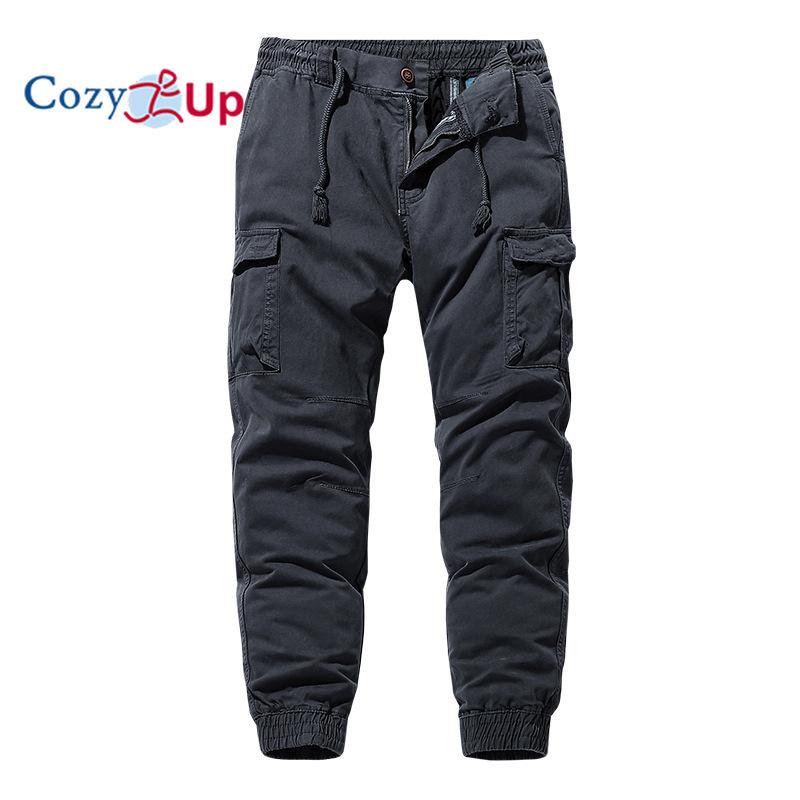 Cozy Up Cargo Work Pants for Men Relaxed Fit Casual Outdoor Military with Big Pockets