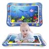 1Pc Inflatable Pvc Baby Playing Water Mat Square Seal Toddler Pad Early Education Activity Toys Mat Cushion Gift