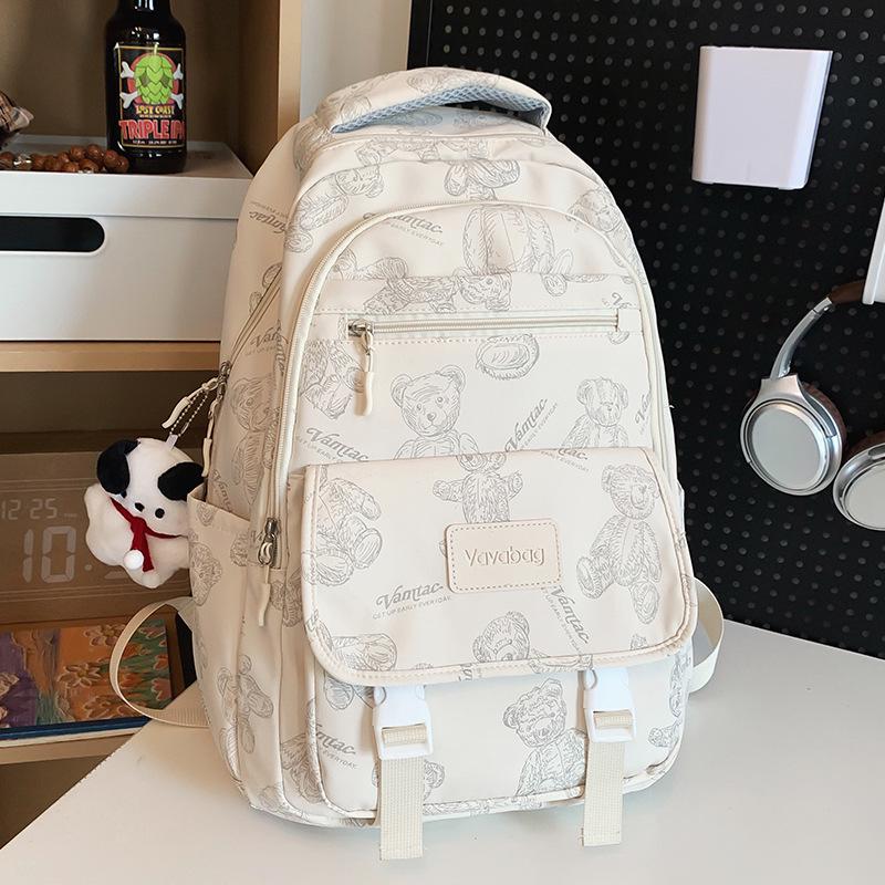 Printed Backpacks for Kids and Students: Suitable for Elementary, Junior High, High School, College Girls