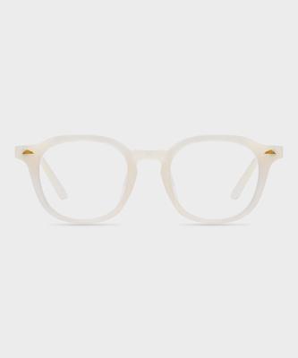 Likkeullou Rc Yleen Gold Glasses Ivory