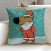 popular cartoon character Chill Guy Cushion Cover Soft  EasyWash Pillow Case  Versatile for Couch Bed Travel and Office