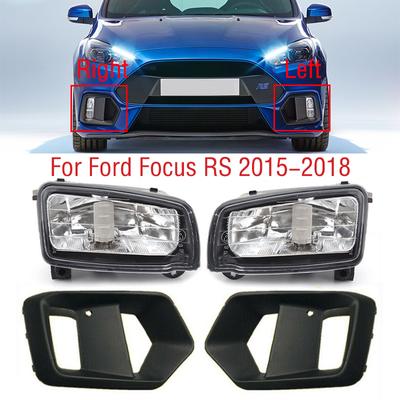 Pro Ford Focus RS 2015 2016 2017 2018 Auto Přední nárazník Osvětlení do mlhy Obložení rámu Kryt Kapota Kapota mlhového světla