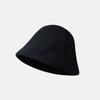 Solid Color Panama Sun Cap Large Brim Outdoor Fisherman Hat Fashionable Cotton Basin Hat  Winter