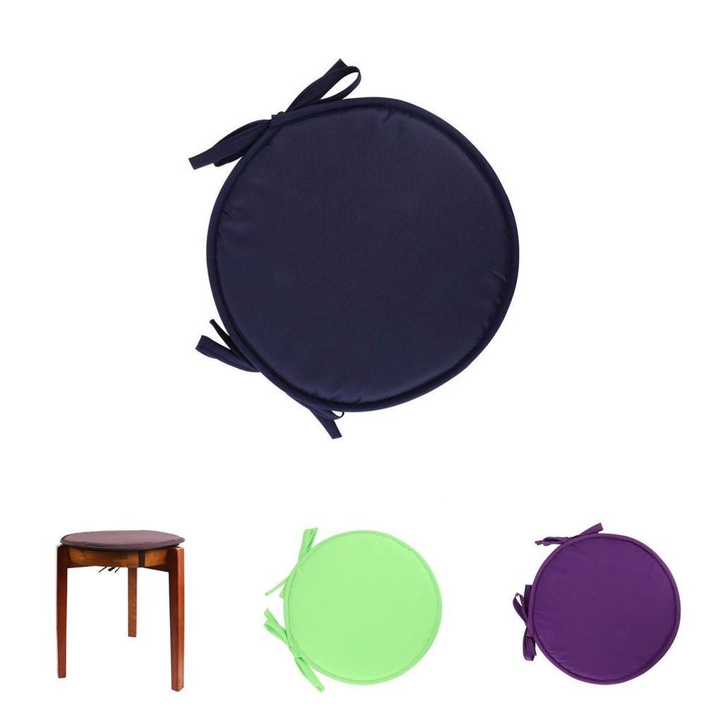 Comfortable Round Cushion Seat Pads For Dining And Outdoor Chairs In Various Colors
