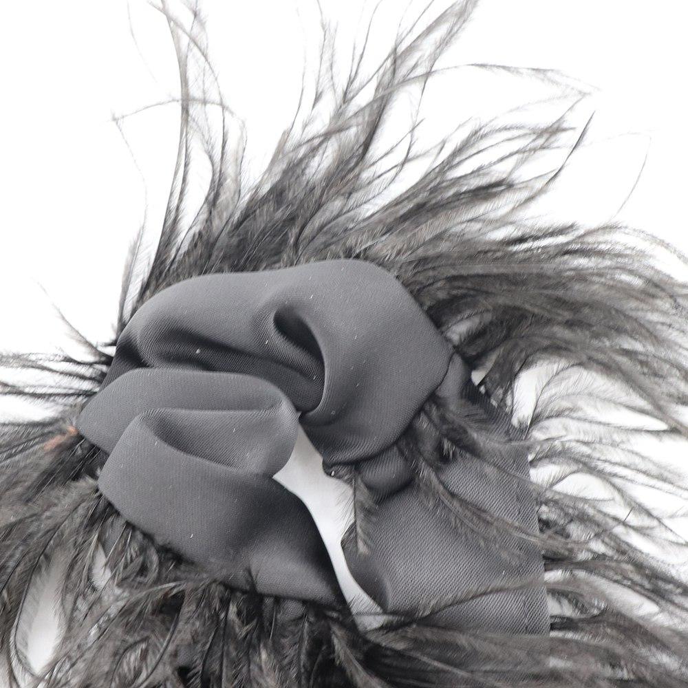 Holder Elastic Head Rope Satin Hair Ring Feather Hair Rope Korean Style Scrunchies Female Hair Ties