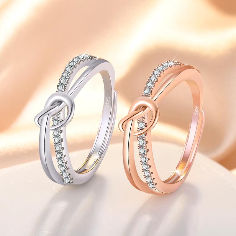 New Style Knotting Ring - Fashionable, Luxurious, Niche Style - Open Finger Ring for The Index Finger