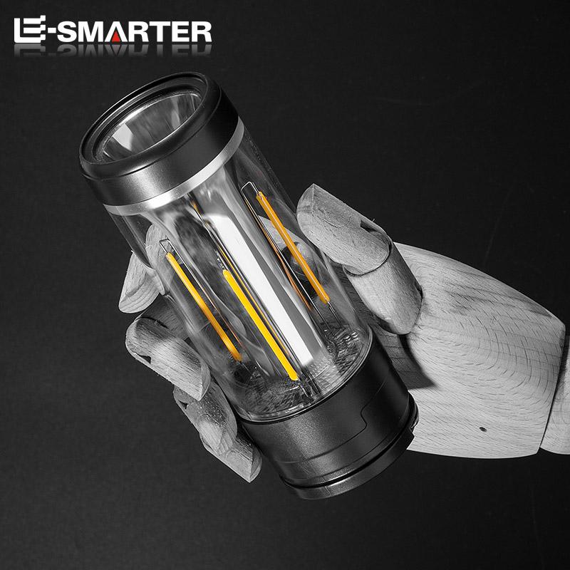 Lanternă solară mică cu LED Lanternă reîncărcabilă în aer liber Iluminare portabilă multifuncțională impermeabilă Lumină de urgență Lămpi de camping