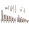 22 Pcs 0.01mm Accuracy Dial Indicator Tips Carbon steel Pointed Tip Set  For Precision Measurement