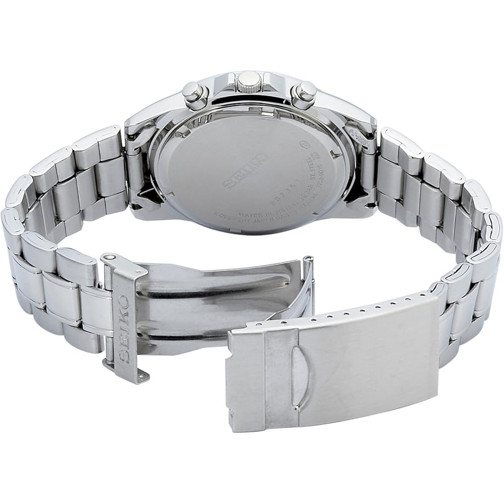 Seiko SND375PC Men's Watch Imported Overseas Model Stainless Steel Analog Timepiece