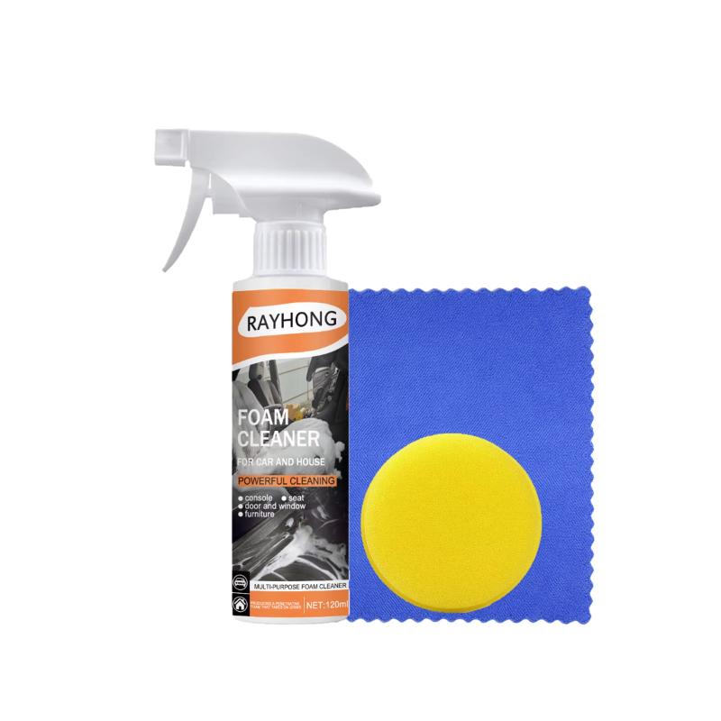 Multi-Purpose Foam Cleaner for Home Car Upholstery Carpet Seat Plastic Stain Remover Household Cleaning  Efficient Versatile
