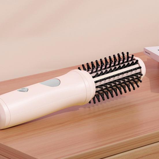 Perie Ondulator de Păr Fără Fir 3-în-1 Încălzire Rapidă Perie Termică Reîncărcabilă de Călătorie Perie Rotundă Încălzită Electrică Baghetă Ondulator de Păr Instrumente de Coafat