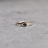 Natural Black Onyx Ring Minimalist Ring Sterling Silver Handmade Ring Black Diamond Ring for Beginning Graduation Gift Gift for Her