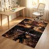 Personalized Crystal Velvet Carpet,Attack on Titan Custom Printed Name, Plush Area Rug For Home Indoor Decor