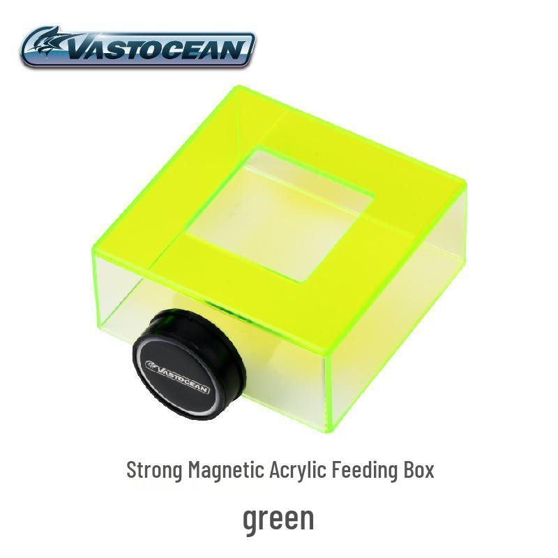 VASTOCEAN Magnetic Floating Feeding Ring for Aquarium Fish Tanks