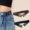 Traceless Elastic Belt Without Buckle Buckle Free Belt Versatile   Pants