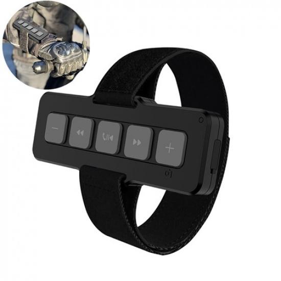

Wireless Bluetooth Motorcycle Handlebar Wrist Mount Remote Controller Waterproof