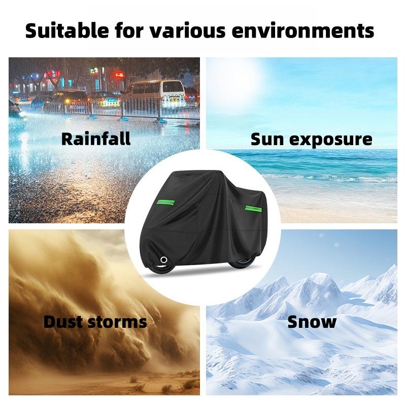 Universal Fahrrad Motorrad Abdeckung Wasserdicht Staubdicht UV Sonnenschutz Vollfahrzeug Regenschutz Outdoor Garagenlagerung