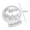 Christmas Sleigh Metal Cutting Dies DIY Scrapbooking Paper Cards Album Stencil