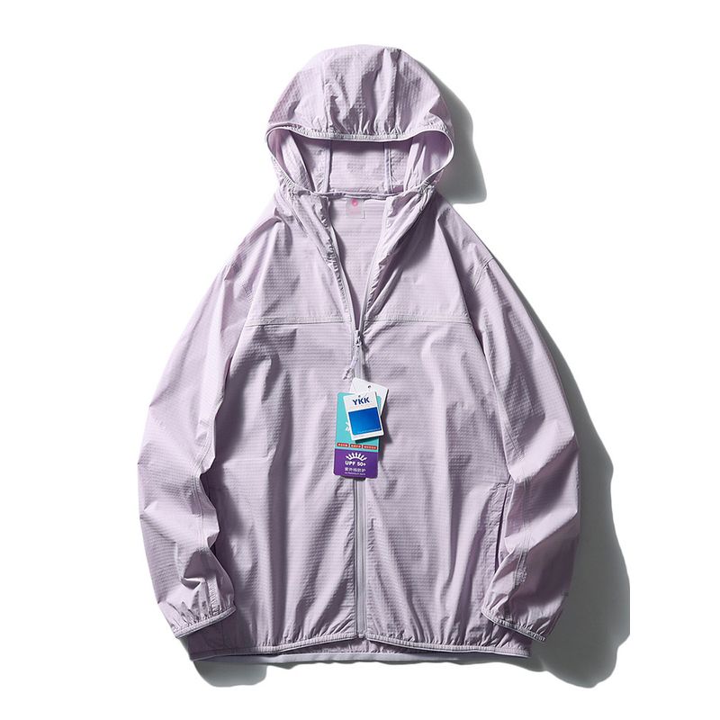 UPF50 Ultra-Thin Breathable Ice Silk Sun Protection Clothing 2024 New Arrival Men's Summer Fishing Outwear Export Lightweight Wind Shield