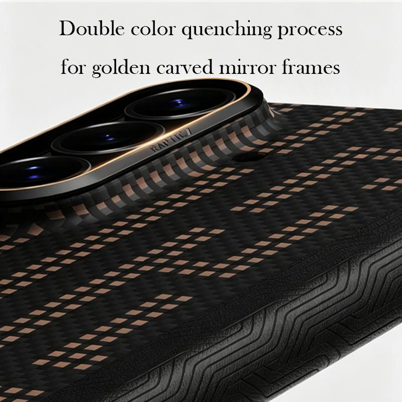 DEFENSE Carbon Fibre Case For Samsung Z Fold 8 Ultra Kevlar Wireless Charging Back Cover Case for SAMSUNG Z FOLD 8 ULTRA