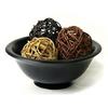 Rattan Ball (3 Color Variations) Asian Goods Bali Object Interior Bali-style Natural Ethnic