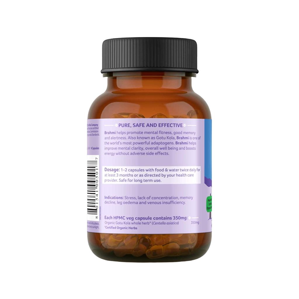 Брахми (60 кап, 350 мг), Brahmi,  Organic India